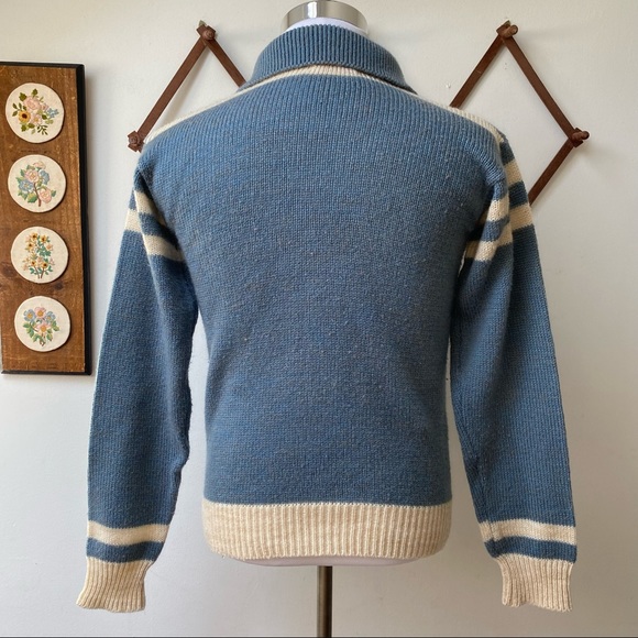 Vintage 1960s 1970s Knit Sweater - Picture 4 of 16